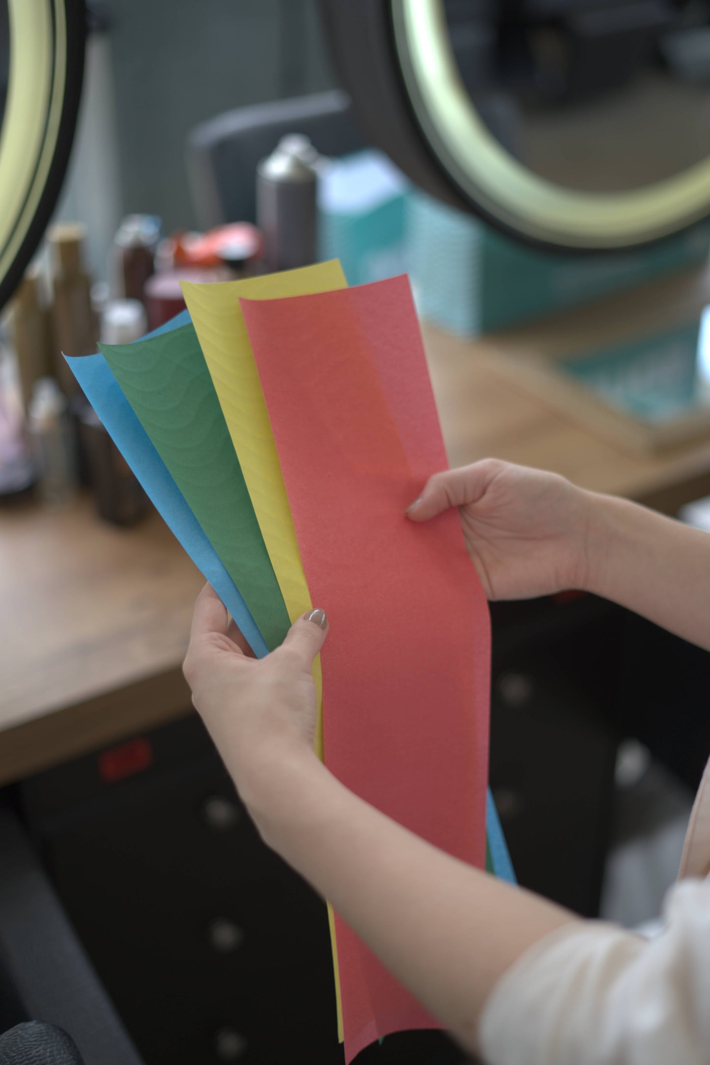 Papel Para Mechas Multicolors