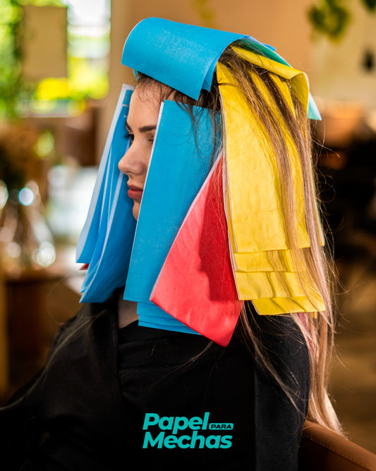 Papel Para Mechas Multicolors